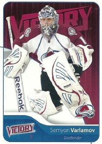 #253 Semyon Varlamov - Colorado Avalanche - 2011-12 Upper Deck Victory Update Hockey