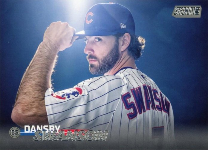 #253 Dansby Swanson - Chicago Cubs - 2023 Stadium Club Baseball