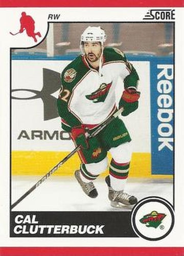 #253 Cal Clutterbuck - Minnesota Wild - 2010-11 Score Hockey