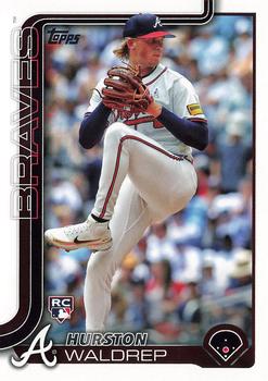 #253 Hurston Waldrep - Atlanta Braves - 2025 Topps Baseball