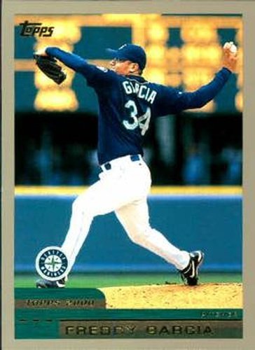 #253 Freddy Garcia - Seattle Mariners - 2000 Topps Baseball