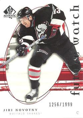 #253 Jiri Novotny - Buffalo Sabres - 2005-06 SP Authentic Hockey