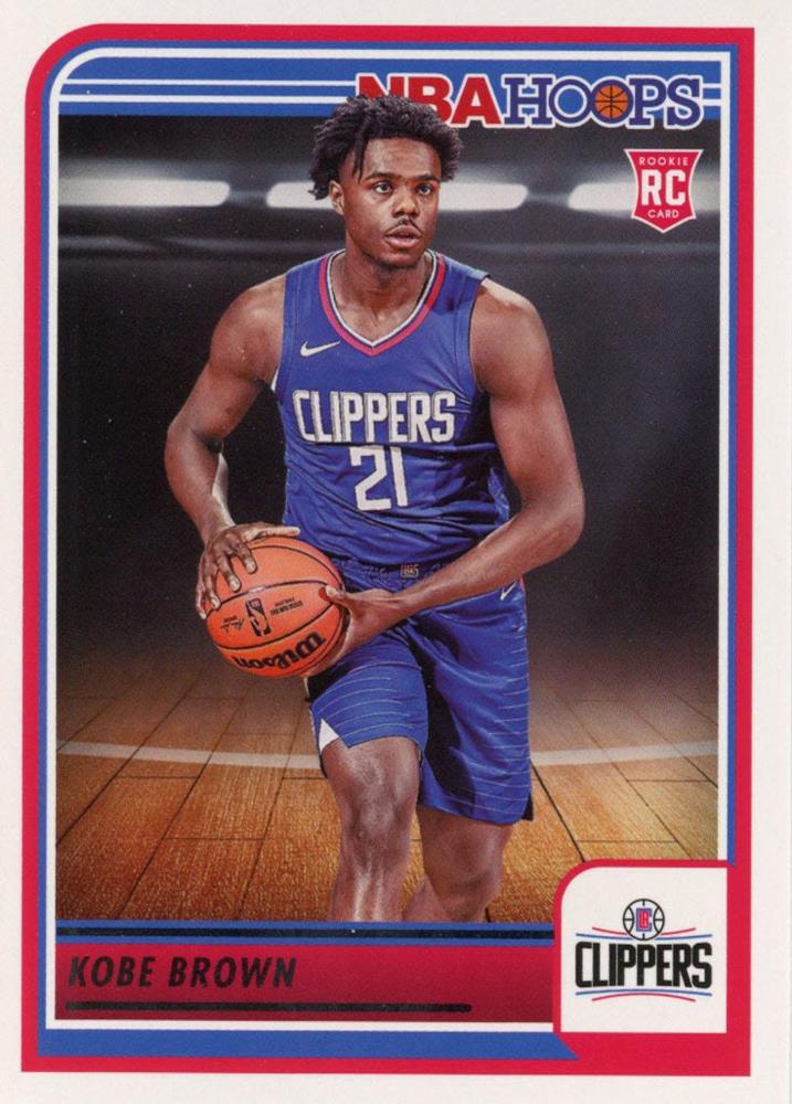 #253 Kobe Brown - Los Angeles Clippers - 2023-24 Hoops Basketball
