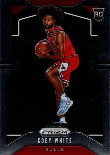 #253b Coby White - Chicago Bulls - 2019-20 Panini Prizm Basketball
