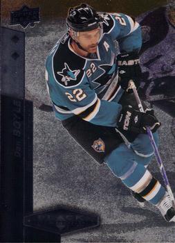 #111 Dan Boyle - San Jose Sharks - 2010-11 Upper Deck Black Diamond Hockey