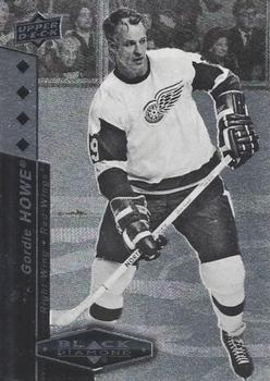 #201 Gordie Howe - Detroit Red Wings - 2010-11 Upper Deck Black Diamond Hockey