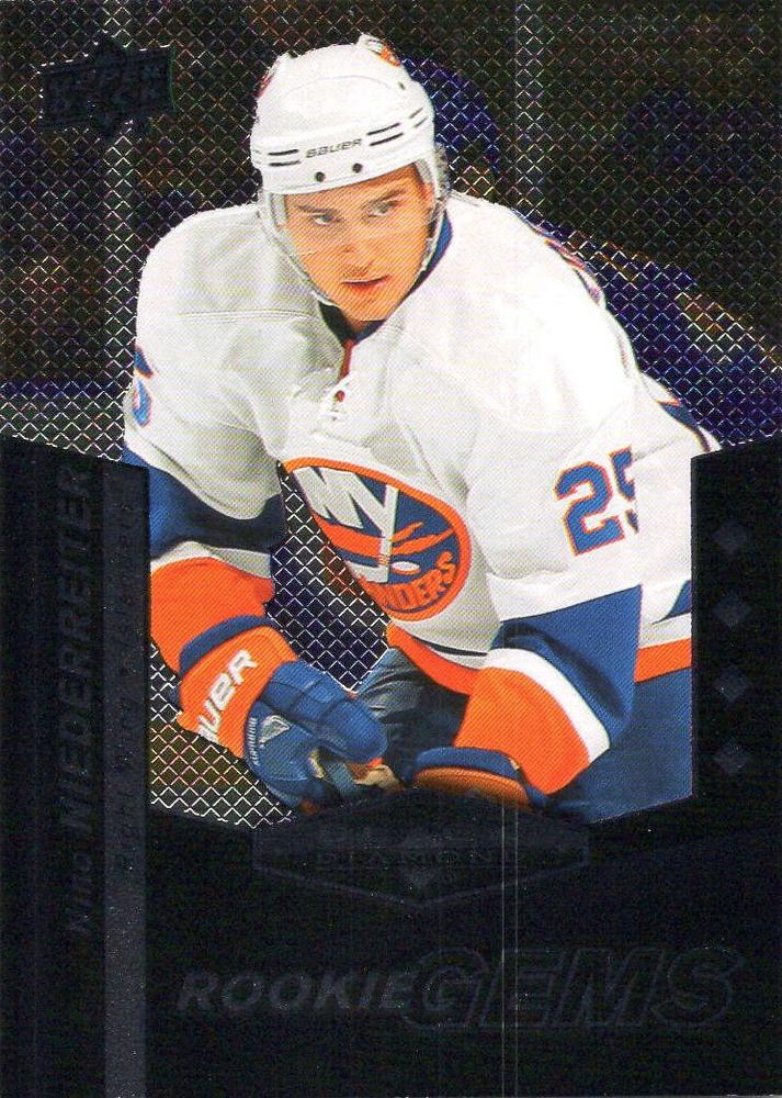 #208 Nino Niederreiter - New York Islanders - 2010-11 Upper Deck Black Diamond Hockey