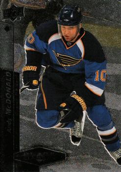 #59 Andy McDonald - St. Louis Blues - 2010-11 Upper Deck Black Diamond Hockey