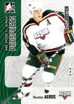 #254 Kurtis Foster - Houston Aeros - 2005-06 In The Game Heroes and Prospects Hockey