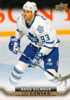 #C254 Doug Gilmour - Toronto Maple Leafs - 2015-16 Upper Deck - UD Canvas Hockey