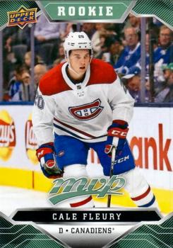 #254 Cale Fleury - Montreal Canadiens - 2019-20 Upper Deck MVP Hockey