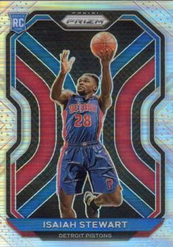 #254 Isaiah Stewart - Detroit Pistons - 2020-21 Panini Prizm - Silver Prizms Basketball