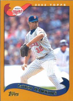 #254 LaTroy Hawkins - Minnesota Twins - 2002 Topps Baseball