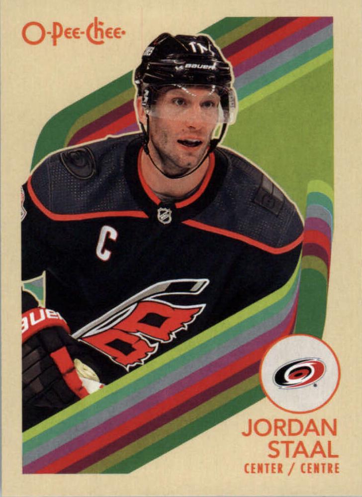 #254 Jordan Staal - Carolina Hurricanes - 2023-24 O-Pee-Chee - Retro Hockey