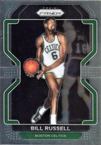 #254 Bill Russell - Boston Celtics - 2021-22 Panini Prizm Basketball