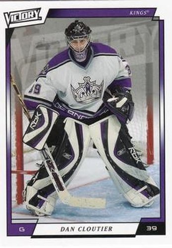 #254 Dan Cloutier - Los Angeles Kings - 2006-07 Upper Deck Victory Update Hockey