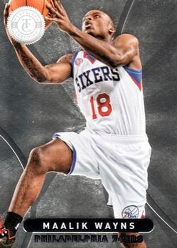 #254 Maalik Wayns - Philadelphia 76ers - 2012-13 Panini Totally Certified Basketball