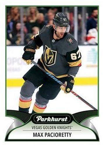 #254 Max Pacioretty - Vegas Golden Knights - 2021-22 Parkhurst Hockey