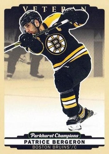 #254 Patrice Bergeron - Boston Bruins - 2022-23 Parkhurst Champions Hockey