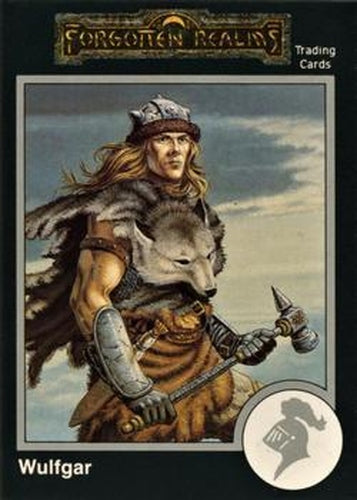 #254 Wulfgar - 1991 TSR Advanced Dungeons & Dragons - Silver