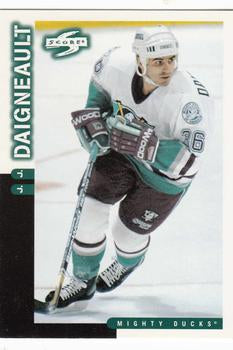 #254 J.J. Daigneault - Anaheim Mighty Ducks - 1997-98 Score Hockey