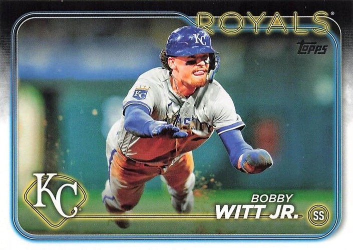 #254 Bobby Witt Jr. - Kansas City Royals - 2024 Topps Baseball