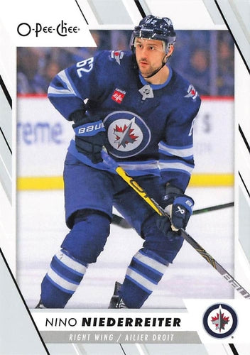 #255 Nino Niederreiter - Winnipeg Jets - 2023-24 O-Pee-Chee Hockey