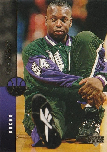#255 Ed Pinckney - Milwaukee Bucks - 1994-95 Upper Deck Basketball