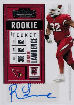 #255 Rashard Lawrence - Arizona Cardinals - 2020 Panini Contenders Football