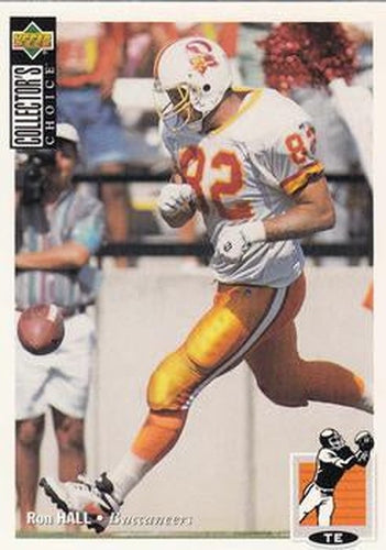 #255 Ron Hall - Tampa Bay Buccaneers - 1994 Collector's Choice Football