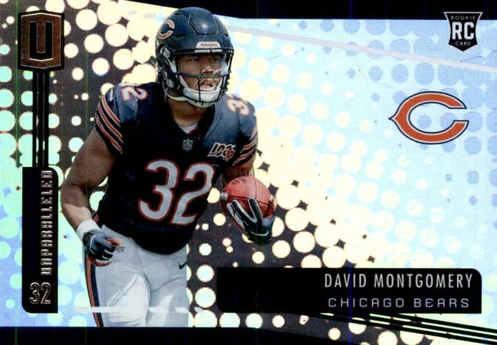 #255 David Montgomery - Chicago Bears - 2019 Panini Unparalleled Football