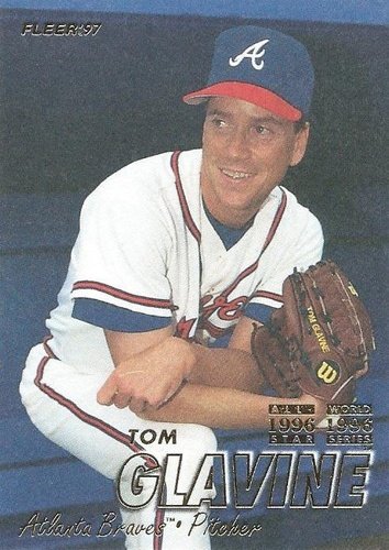 #255 Tom Glavine - Atlanta Braves - 1997 Fleer Baseball