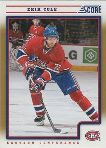 #255 Erik Cole - Montreal Canadiens - 2012-13 Score - Gold Rush Hockey