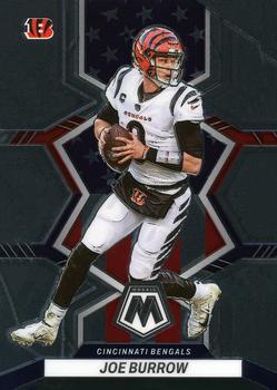 #255 Joe Burrow - Cincinnati Bengals - 2022 Panini Mosaic Football