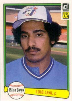 #255 Luis Leal - Toronto Blue Jays - 1982 Donruss Baseball