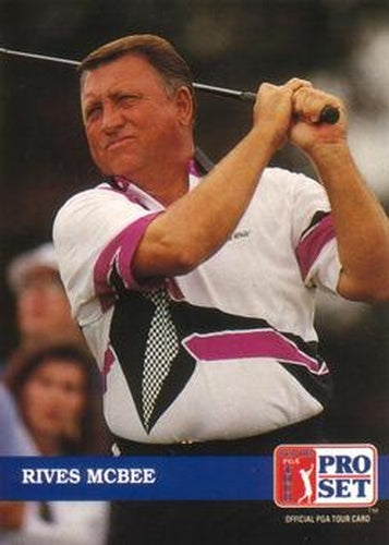 #255 Rives McBee - 1992 Pro Set PGA Tour Golf