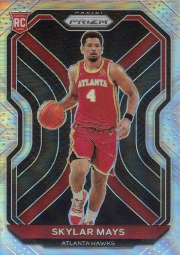 #255 Skylar Mays - Atlanta Hawks - 2020-21 Panini Prizm - Silver Prizms Basketball