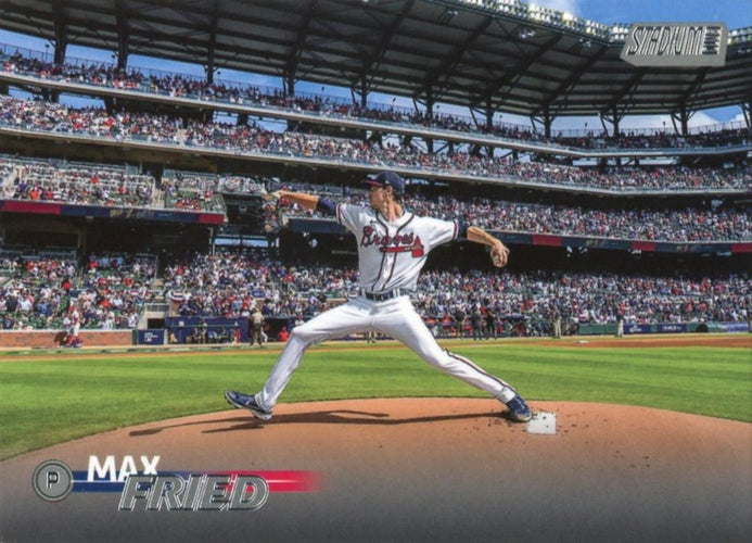#255 Max Fried - Atlanta Braves - 2023 Stadium Club Baseball
