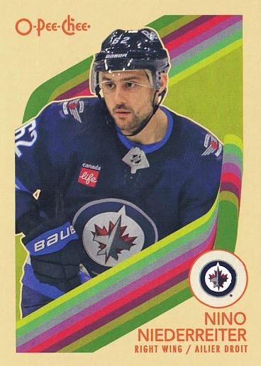 #255 Nino Niederreiter - Winnipeg Jets - 2023-24 O-Pee-Chee - Retro Hockey