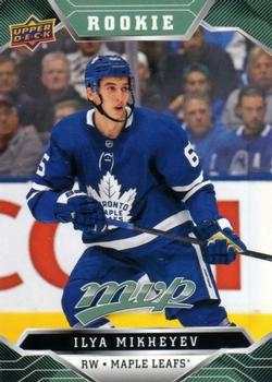 #256 Ilya Mikheyev - Toronto Maple Leafs - 2019-20 Upper Deck MVP Hockey