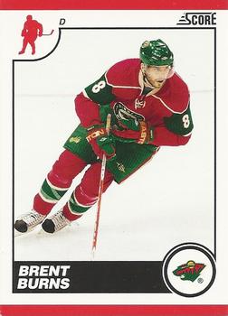 #256 Brent Burns - Minnesota Wild - 2010-11 Score Hockey