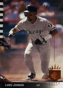 #256 Lance Johnson - Chicago White Sox - 1993 SP Baseball