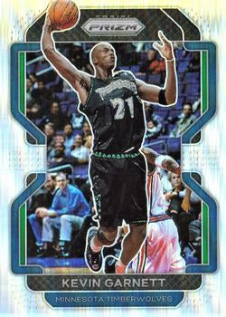 #256 Kevin Garnett - Minnesota Timberwolves - 2021-22 Panini Prizm - Silver Basketball