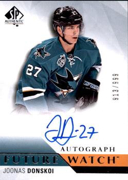 #256 Joonas Donskoi - San Jose Sharks - 2015-16 SP Authentic Hockey