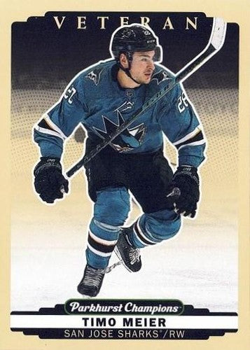 #256 Timo Meier - San Jose Sharks - 2022-23 Parkhurst Champions Hockey