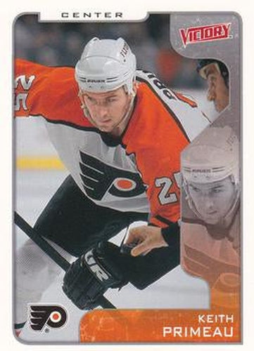 #256 Keith Primeau - Philadelphia Flyers - 2001-02 Upper Deck Victory Hockey
