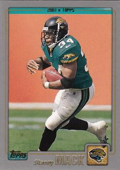 #256 Stacey Mack - Jacksonville Jaguars - 2001 Topps Football
