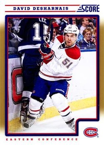 #256 David Desharnais - Montreal Canadiens - 2012-13 Score - Gold Rush Hockey