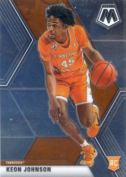 #256 Keon Johnson - Tennessee Volunteers - 2021 Panini Chronicles Draft Picks Basketball