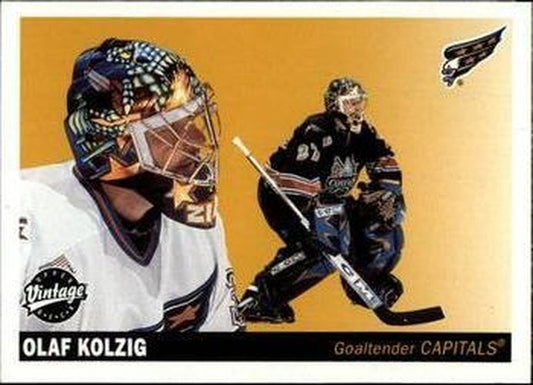 #256 Olaf Kolzig - Washington Capitals - 2002-03 Upper Deck Vintage Hockey